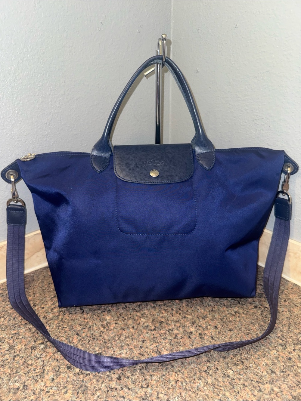 Longchamp Le Pliage Néo Medium Top Handle Crossbody Bag AUTHENTIC ✅